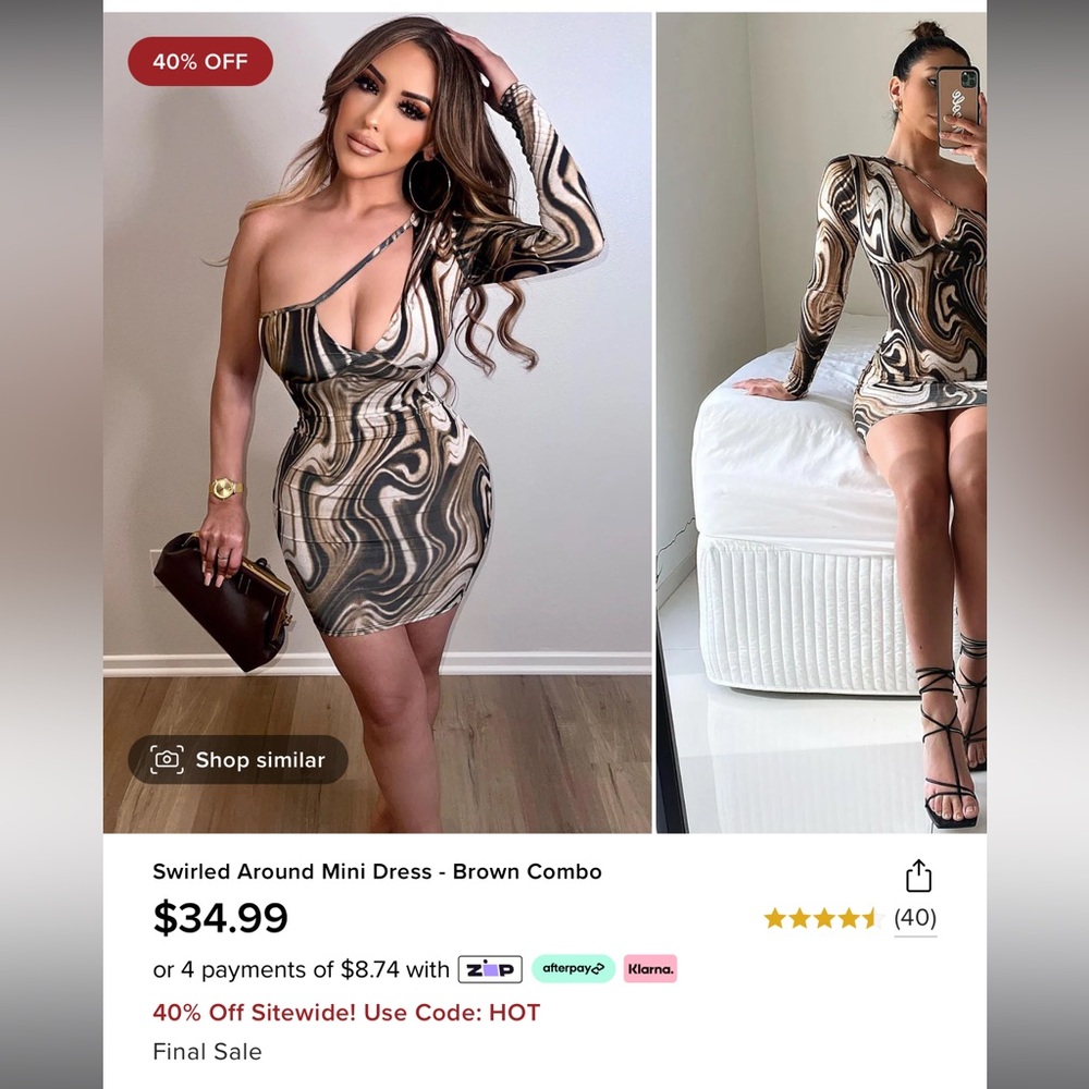 Mini dress